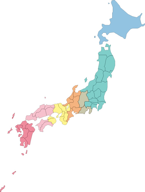 日本地図